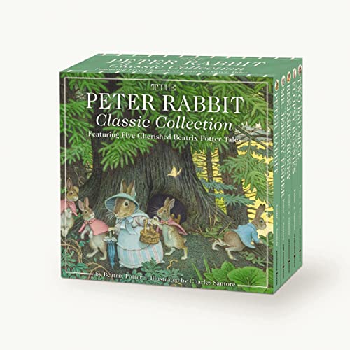 The Peter Rabbit Classic Collection (The Revised Edition): A Board Book Box Set Including Peter Rabbit, Jeremy Fisher, Benjamin Bunny, Two Bad Mice, and Flopsy Bunnies (Beatrix Potter Collection) von Applesauce Press